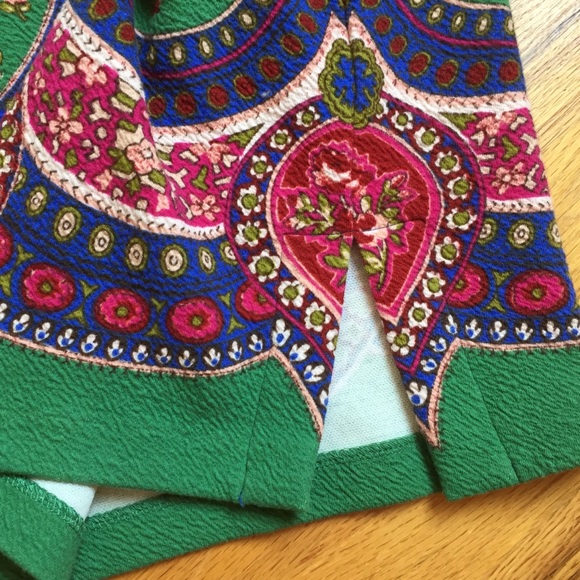 Anthropologie Maeve Sheffield Pencil Skirt floral - Picture 6 of 7